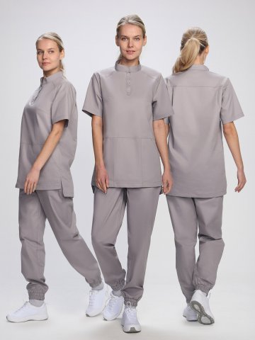 Костюм женский MedLine Ева (тк.Смесовая,145), св.серый