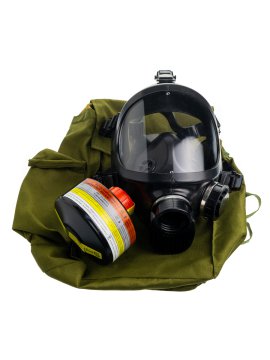 Противогаз промышленный Бриз-3301 (ППФ) А1В1Е1Р1 R D с маской ППМ-88