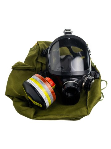 Противогаз промышленный Бриз-3301 (ППФ) А1В1Е1Р1 R D с маской ППМ-88